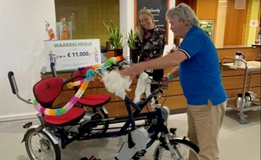 Nieuwe duofiets voor Ebbe en Vloed 
