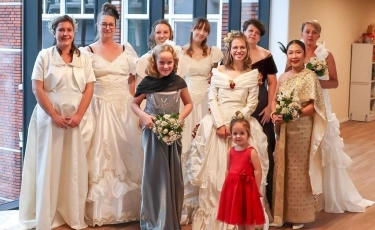 Bruidsmodeshow in Bestenwaerd 